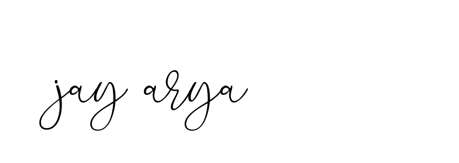 Signature of jay-arya