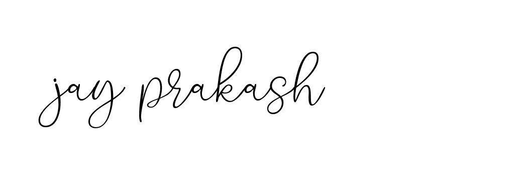 Signature of jay-prakash