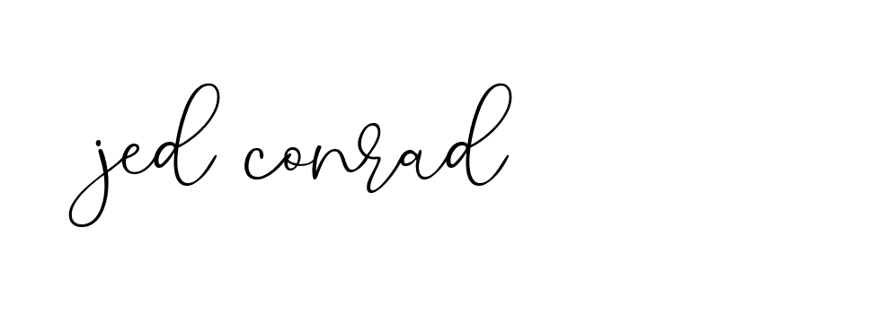 Signature of jed-conrad