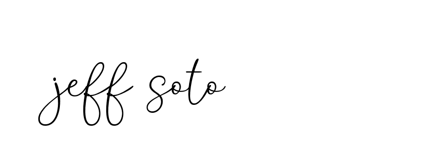 Signature of jeff-soto