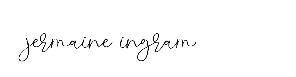 Signature of jermaine-ingram