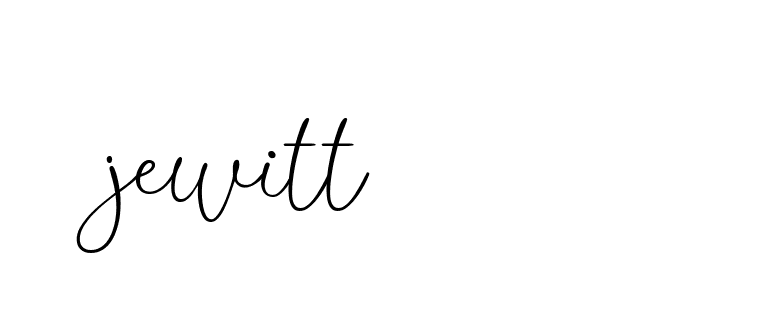 Signature of jewitt