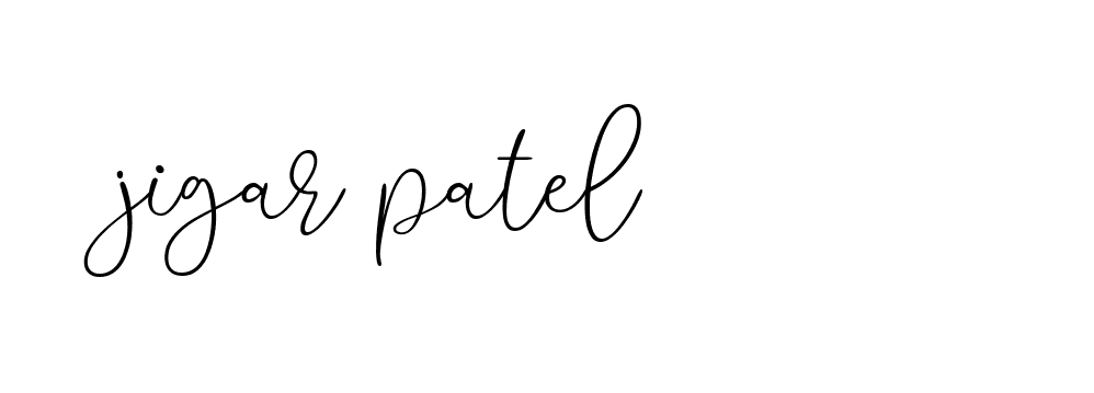 Signature of jigar-patel