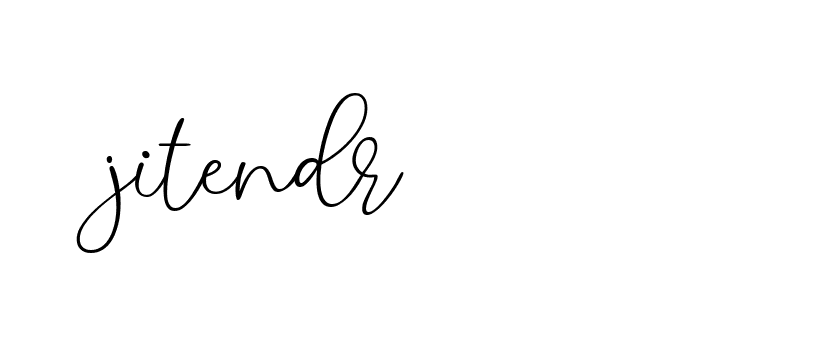 Signature of jitendr