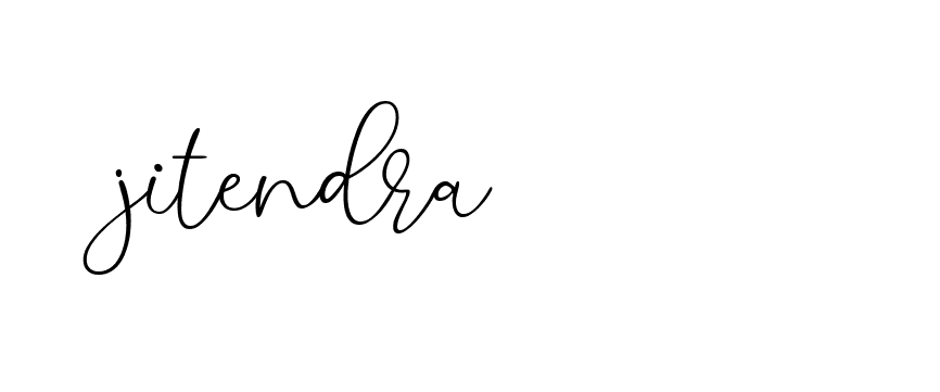 Signature of jitendra