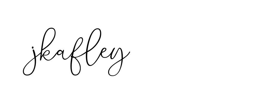 Signature of jkafley