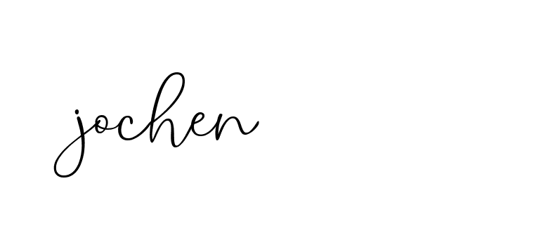 Signature of jochen