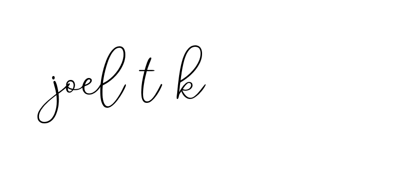 Signature of joel-t-k