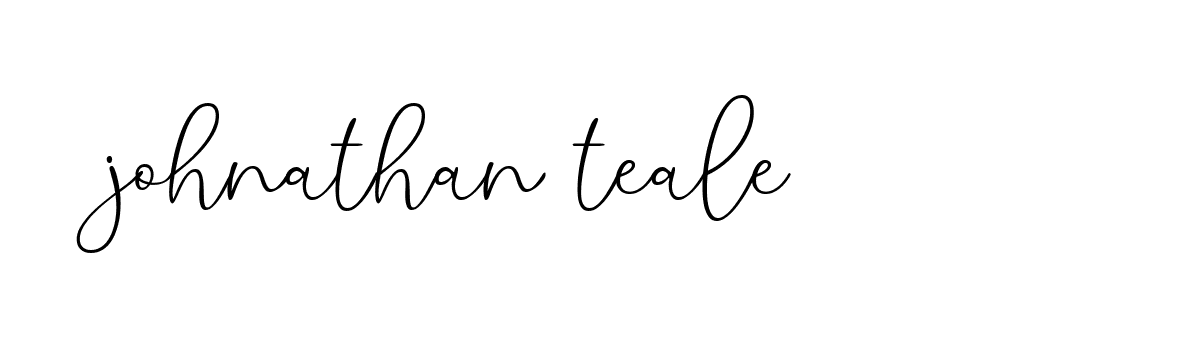 Signature of johnathan-teale