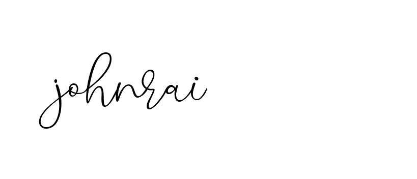 Signature of johnrai