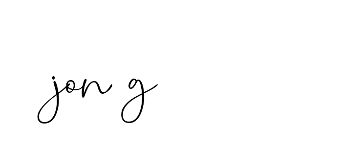 Signature of jon-g