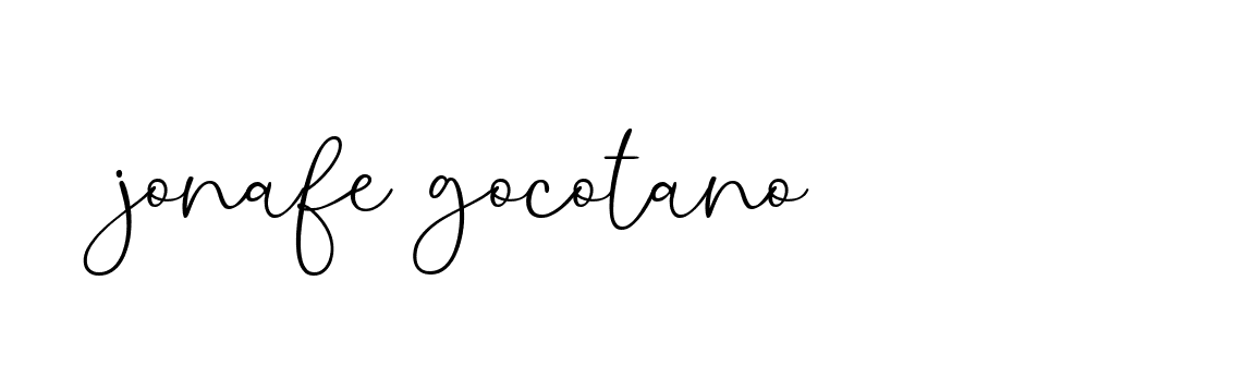 Signature of jonafe-gocotano