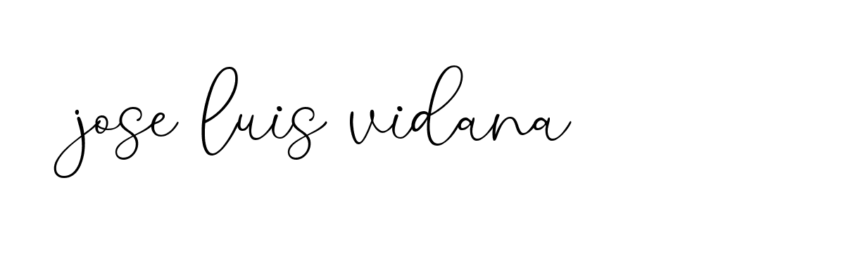 Signature of jose-luis-vidana