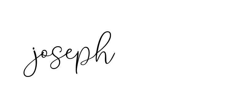 Signature of joseph-