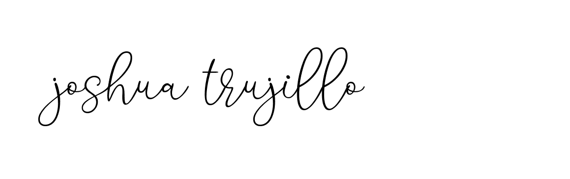 Signature of joshua-trujillo