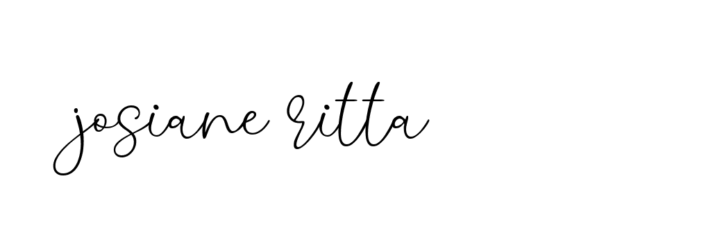 Signature of josiane-ritta