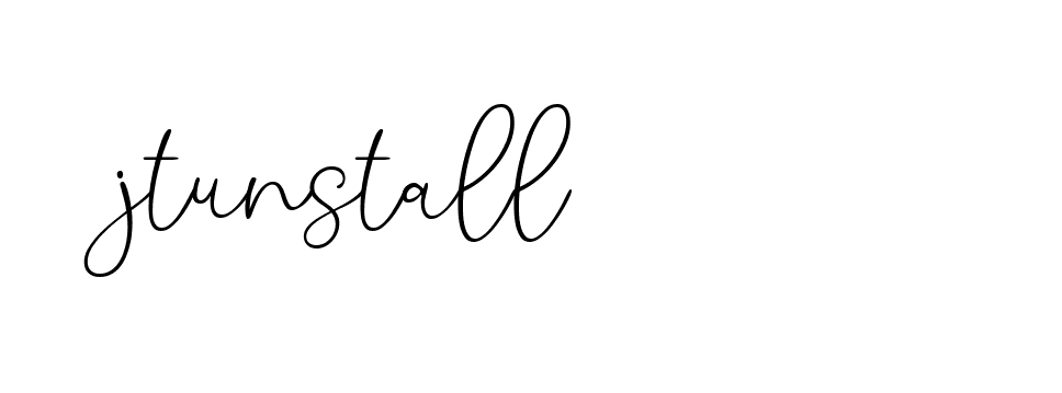 Signature of jtunstall-