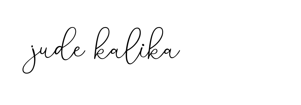 Signature of jude-kalika