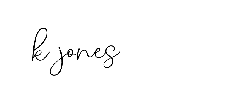 Signature of k-jones