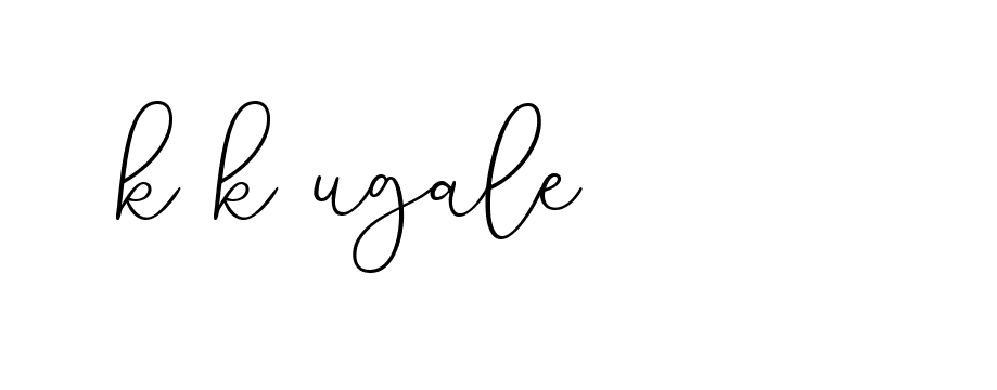 Signature of k-k-ugale