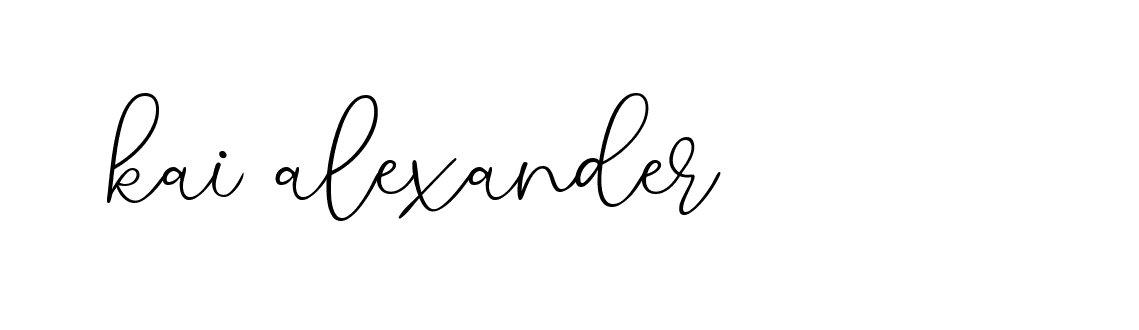 Signature of kai-alexander-