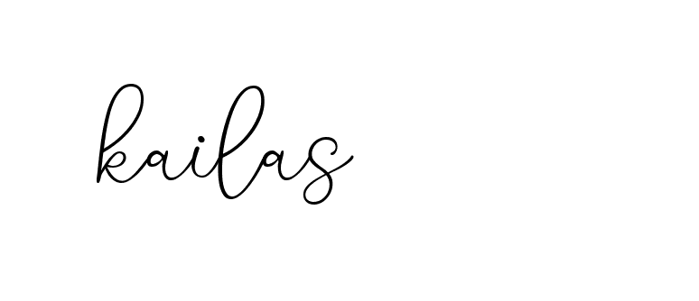 Signature of kailas