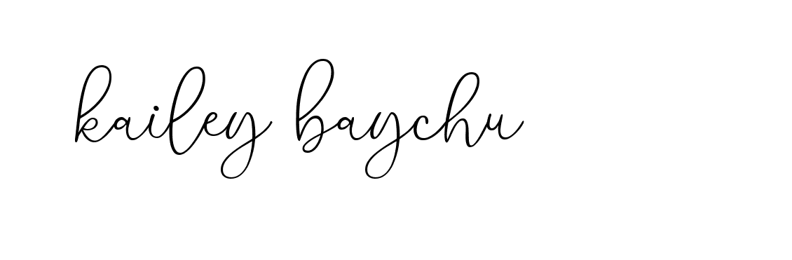 Signature of kailey-baychu