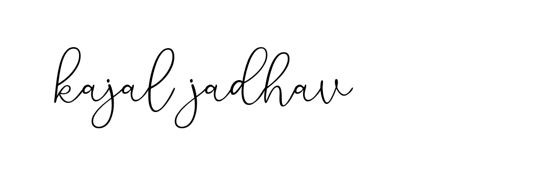 Signature of kajal-jadhav