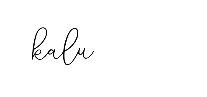 Signature of kalu