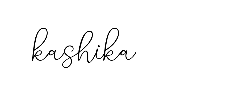 Signature of kashika