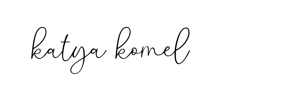 Signature of katya-komel