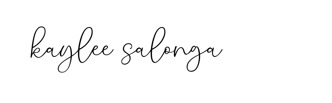 Signature of kaylee-salonga