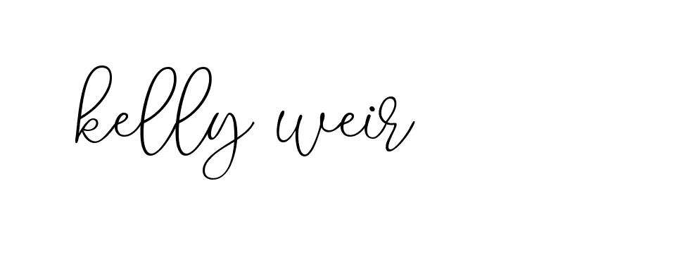 Signature of kelly-weir