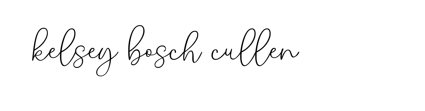 Signature of kelsey-bosch-cullen-