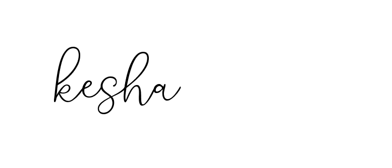 Signature of kesha-