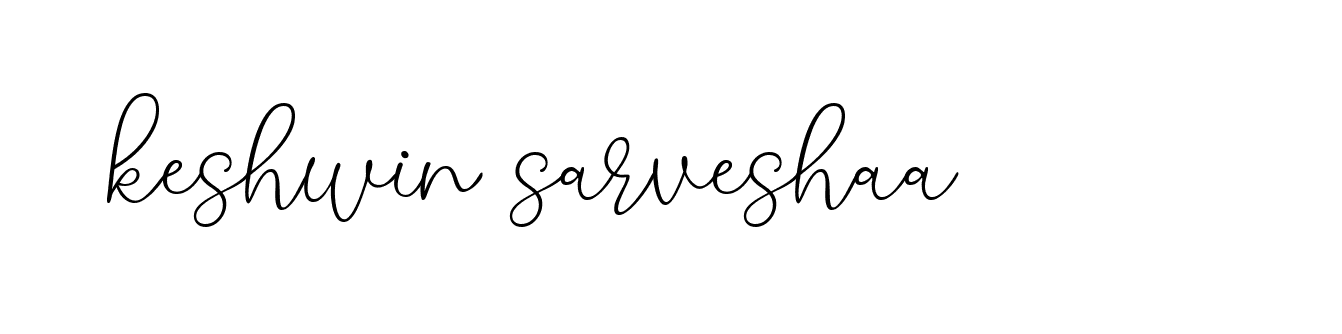 Signature of keshwin-sarveshaa