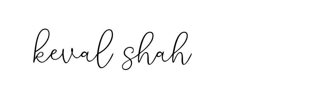 Signature of keval-shah