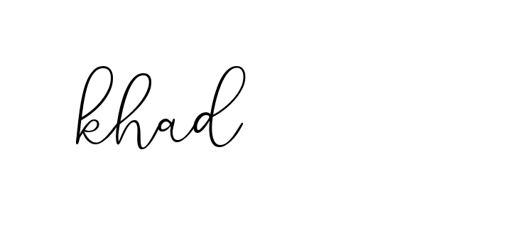 Signature of khad