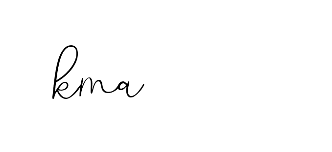 Signature of kma