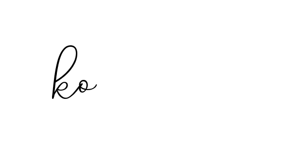 Signature of ko