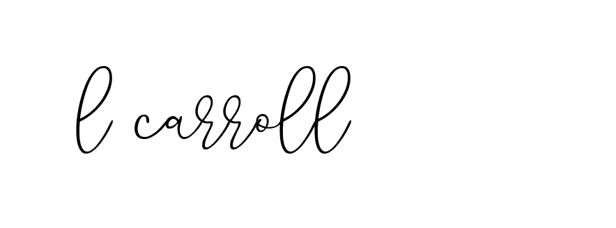 Signature of l-carroll