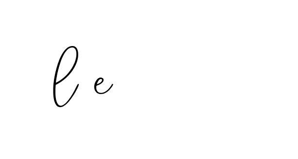 Signature of l-e