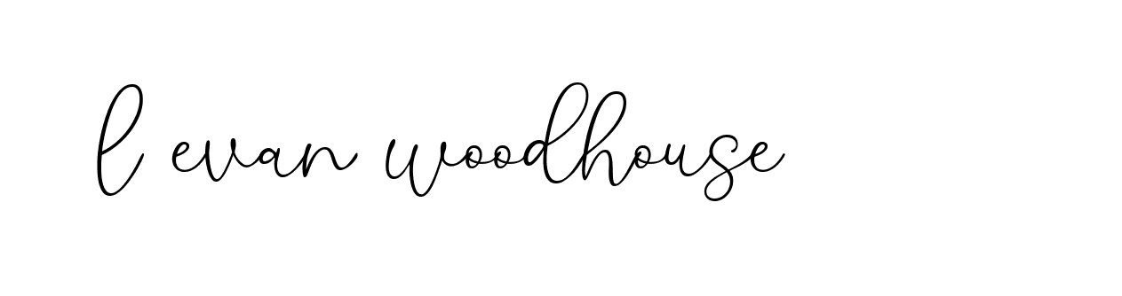 Signature of l-evan-woodhouse