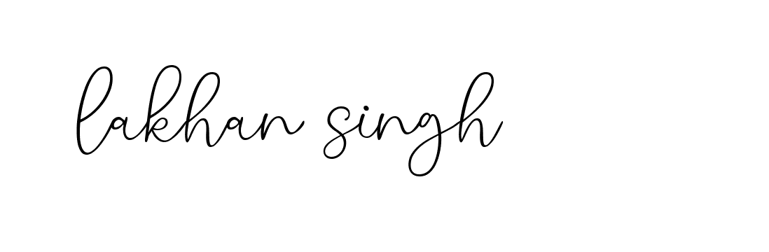 Signature of lakhan-singh