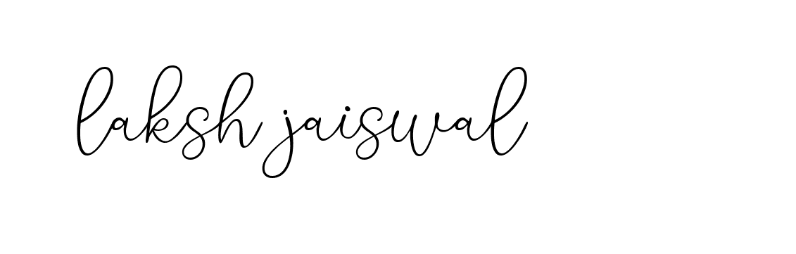 Signature of laksh-jaiswal