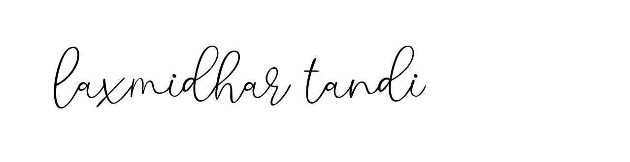 Signature of laxmidhar-tandi-