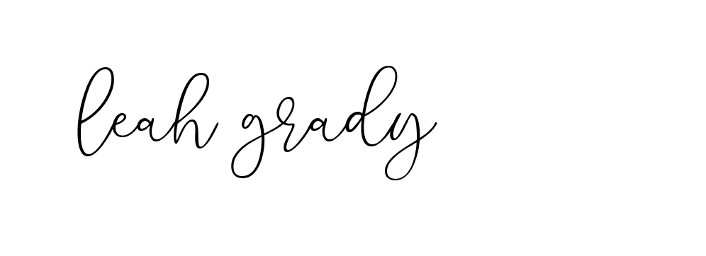 Signature of leah-grady