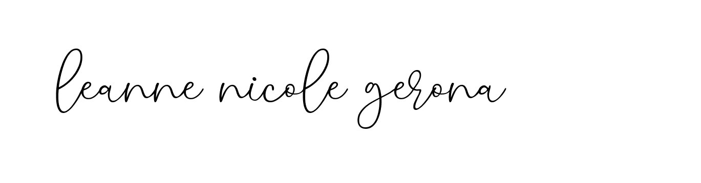 Signature of leanne-nicole-gerona