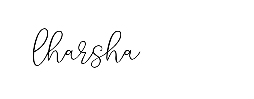 Signature of lharsha