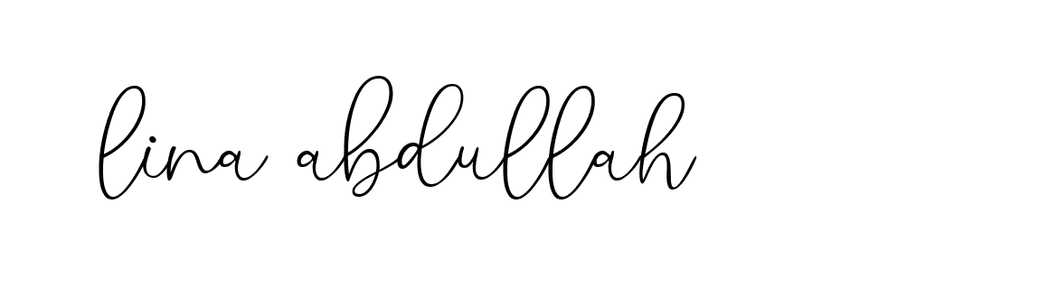 Signature of lina-abdullah